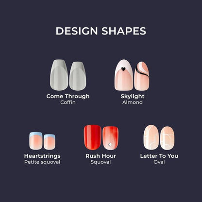 Kiss imPRESS Press-On Manicure KIM019C HEELS 30 Nails