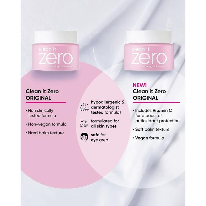 Banila Co Clean It Zero Original Cleansing Balm – Makeup Remover for All Skin Types - 7ml