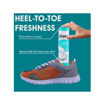Silver Deodorizing Spray for Sneakers and Bags, 100ml