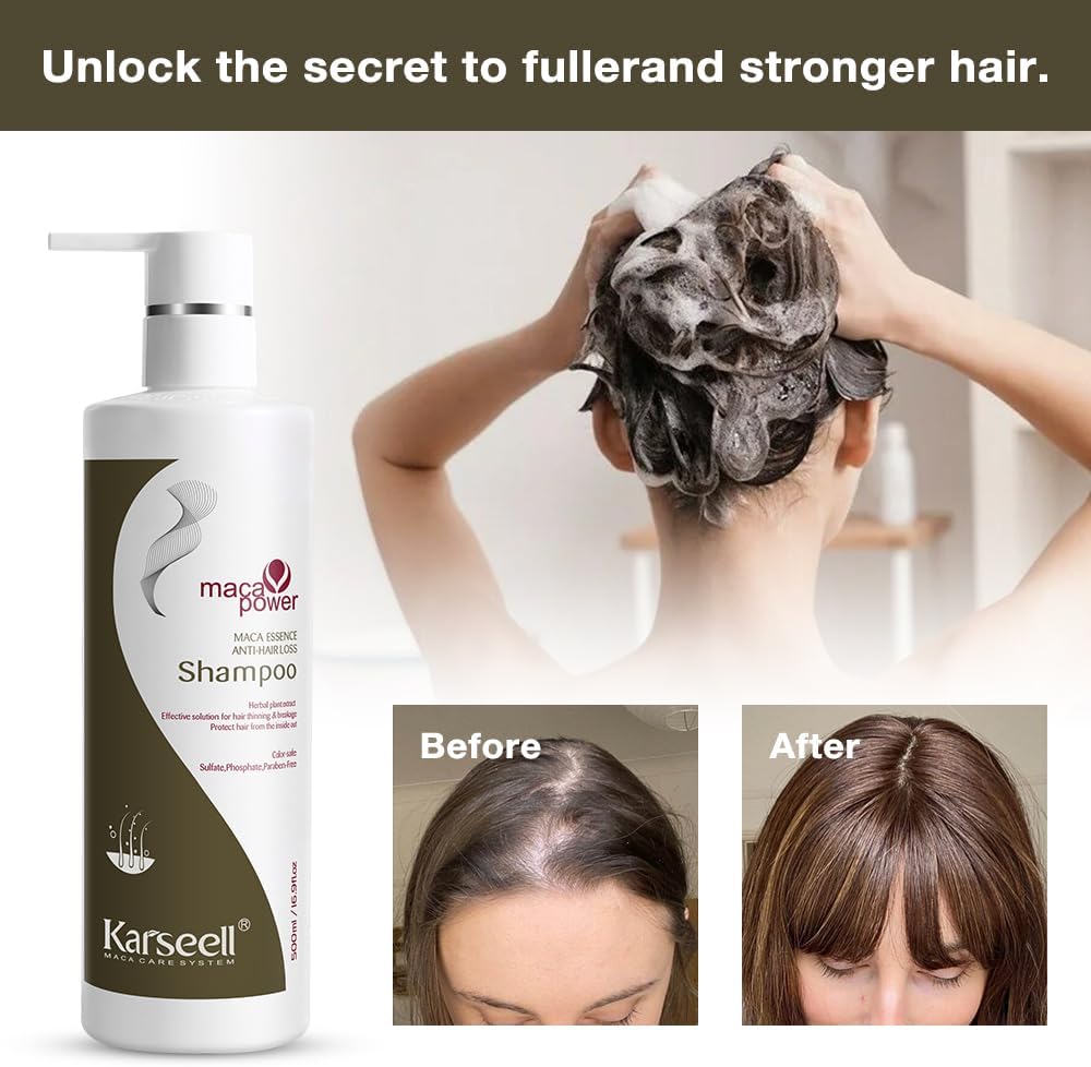 Maca Power Anti-Hair Loss Shampoo 500ml