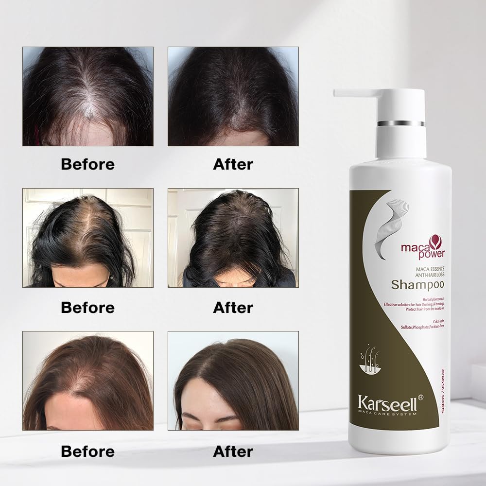 Maca Power Anti-Hair Loss Shampoo 500ml