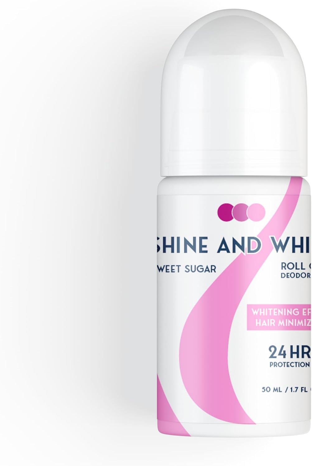 SHINE AND WHITE SWEET SUGAR ROLL ON WHITENING HAIR MINIMIZING 24HR 50ml
