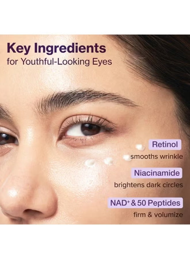 No.9 NAD+ Retinol Volumetox Eye Cream 10ml
