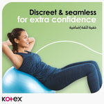 Kotex Natural Ultra Thin Pads, 100% Cotton Pad, Super Size Sanitary Pads with Wings, 16 Pads