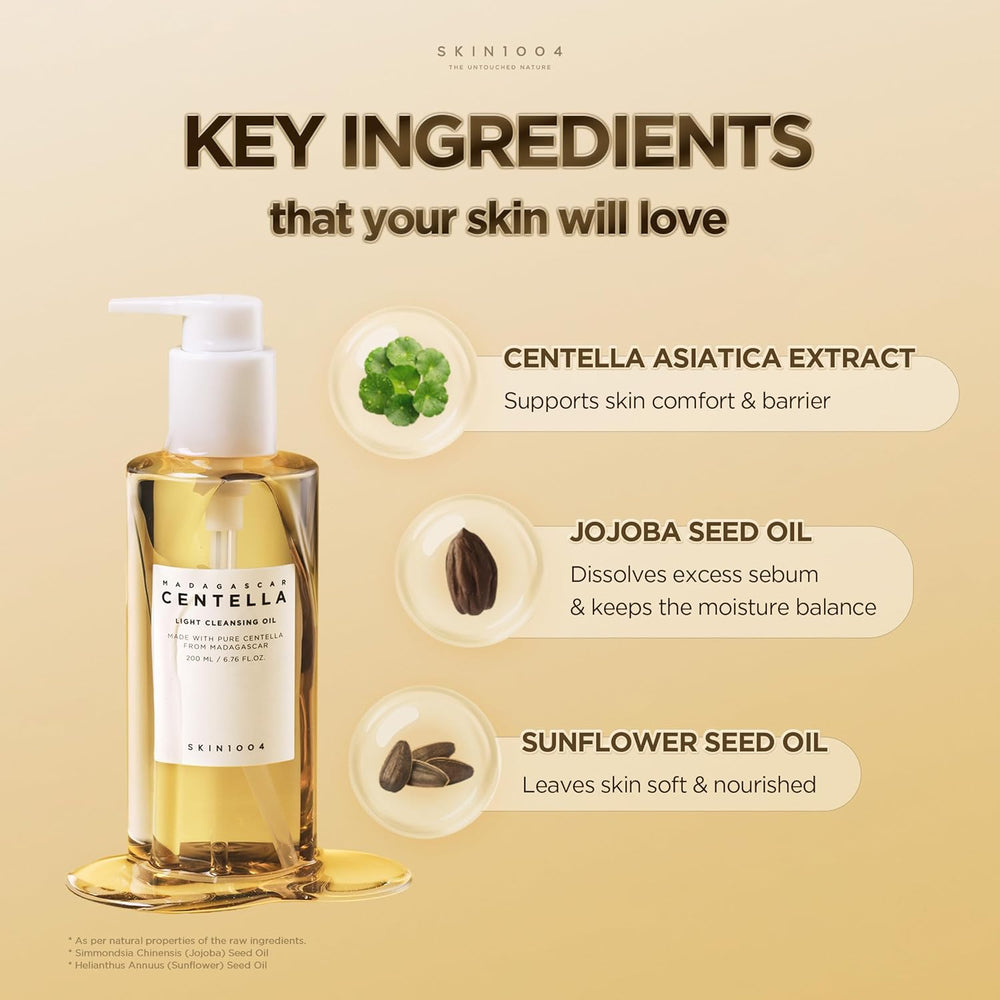 Madagascar Centella Light Cleansing Oil 6.76 fl.oz, 200ml
