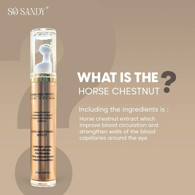 So Sandy Shine & White Eye Cream – 15g