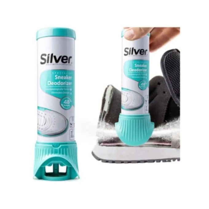 Silver Deodorizing Spray for Sneakers and Bags, 100ml