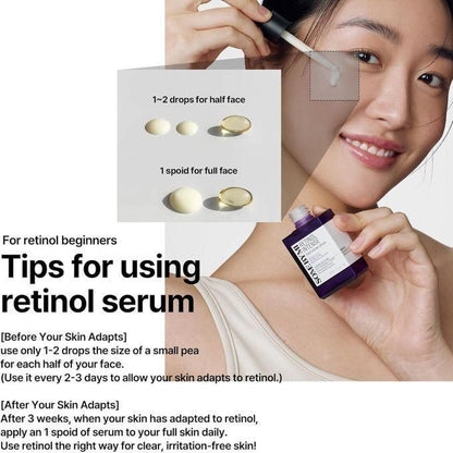 Some By Mi Retinol Intense Reactivating Serum Mild Triple Retinol for Sensitive Skin - 10ml