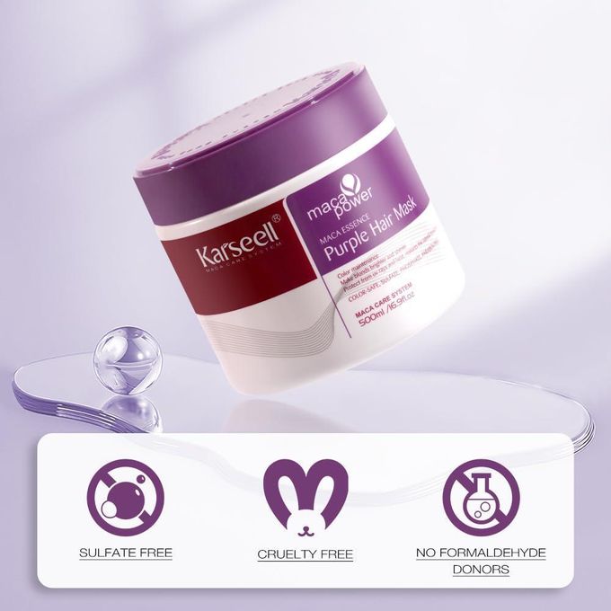 Maca Power Purple Hair Mask 500ml