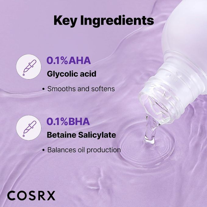 Cosrx AHA - BHA Clarifying Treatment Toner Gentle Exfoliating Facial Toner - 150ml