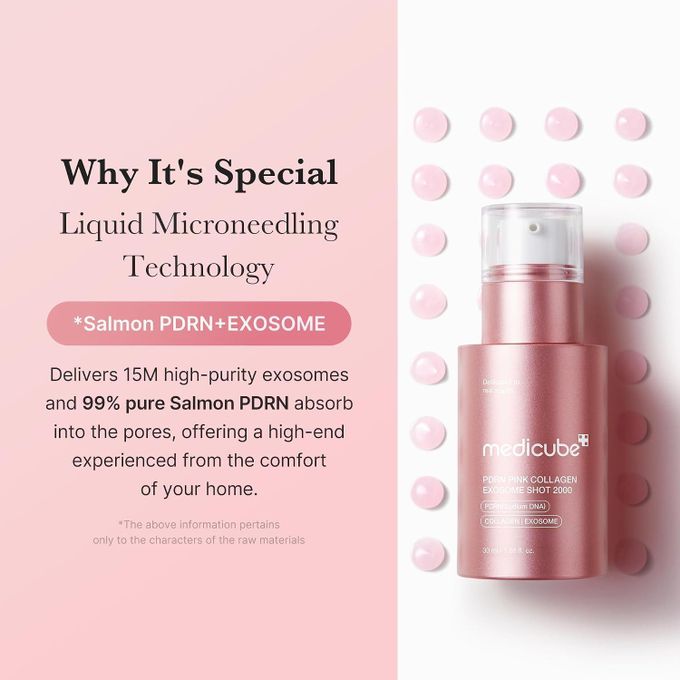 Medicube PDRN PINK COLLAGEN EXOSOME SHOT 2000 - 30ml