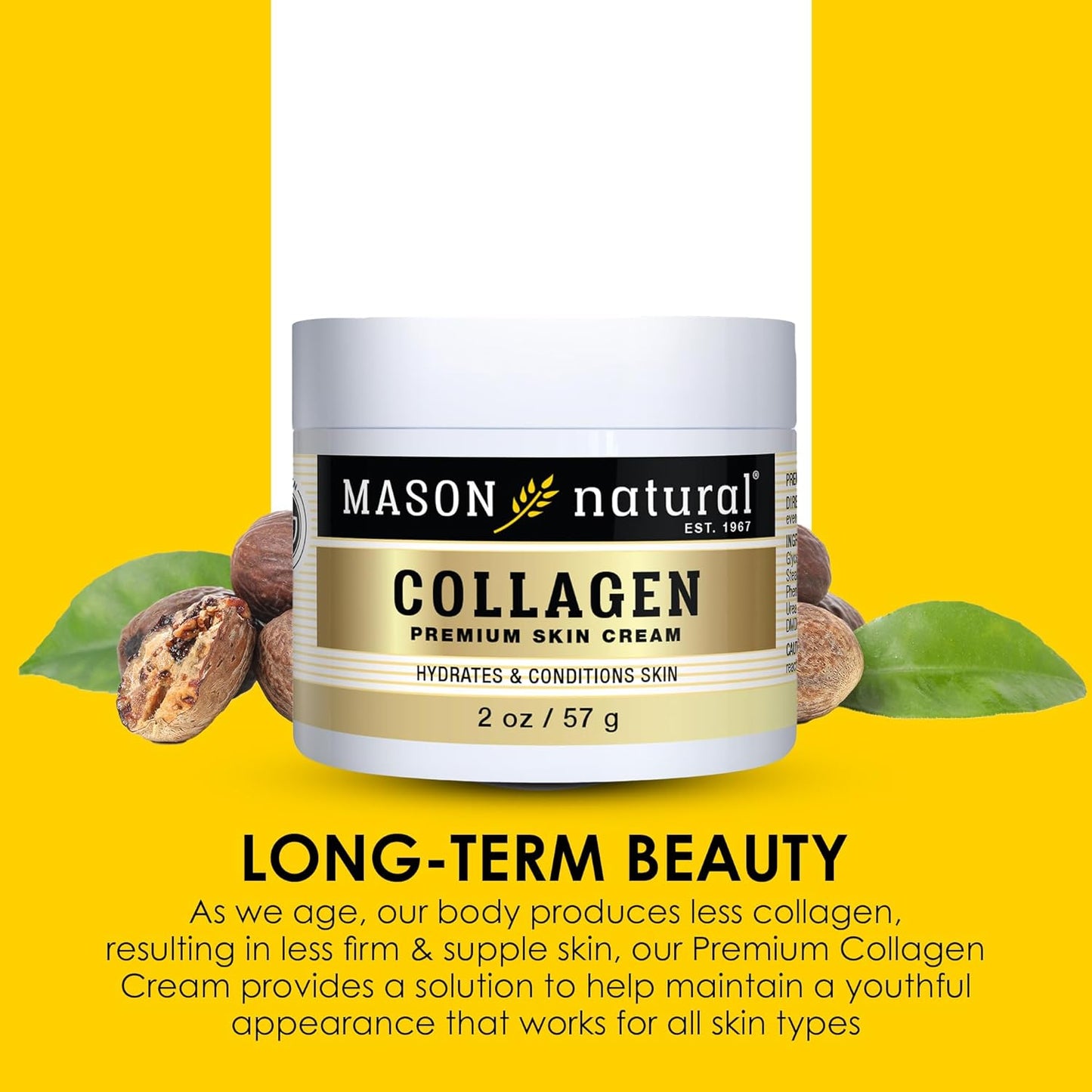 COLLAGEN PREMIUM SKIN CREAM HYDRATES & CONDITIONS 57g