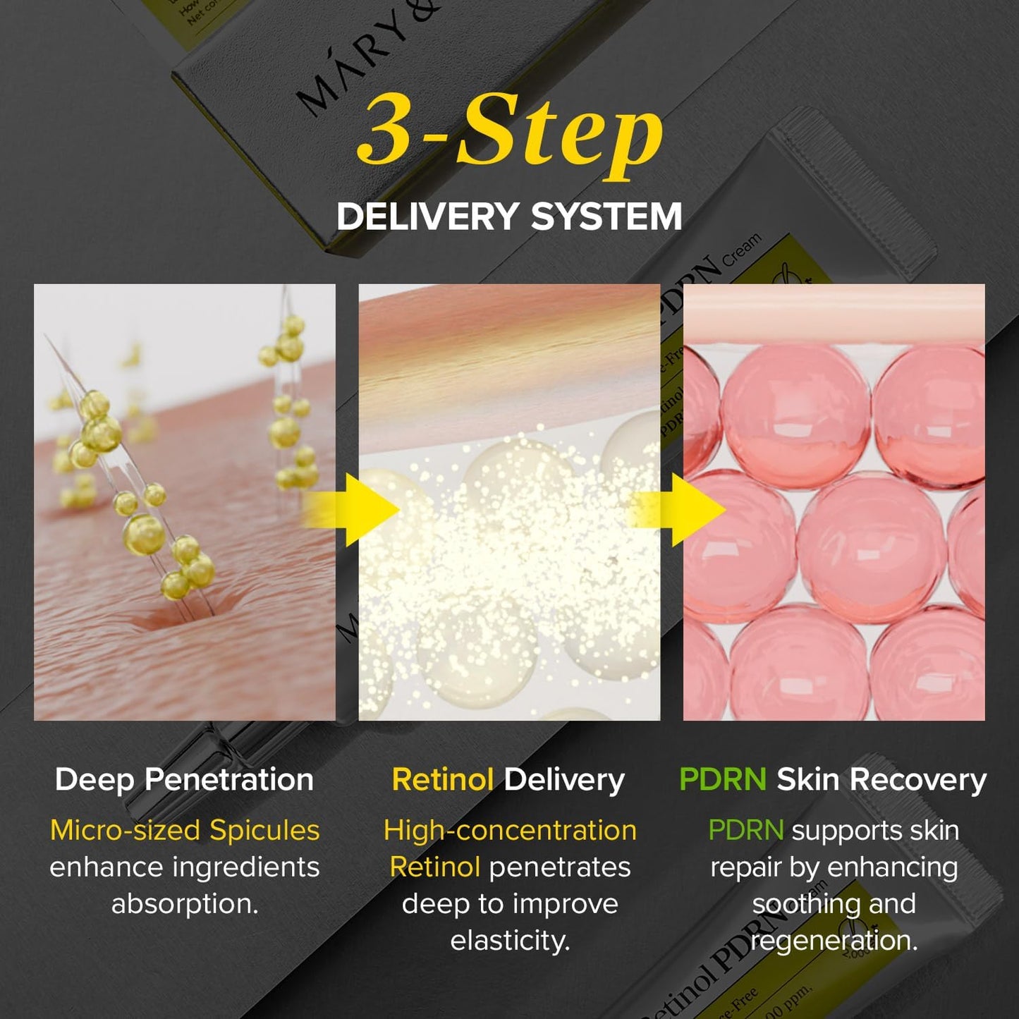 Spicule Retinol PDRN cream 2000 Shot 15g