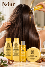 ZERO FRIZZ Argan Oil  Maximum Hydration & Frizz Control 4-Piece Hair Care Set