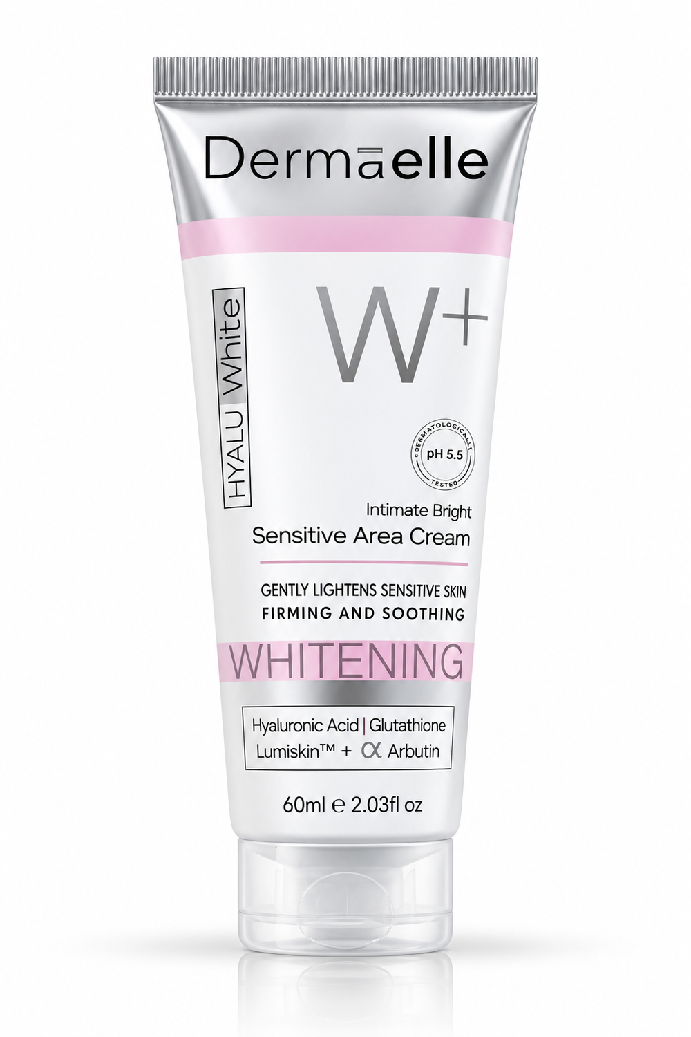 Elle Hyalu White W+ Sensitive Area Cream WHITENING 60ml