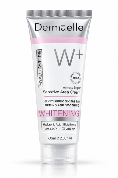 Elle Hyalu White W+ Sensitive Area Cream WHITENING 60ml