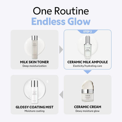 CERAMIC MILK AMPOULE Glow Moisture Nourishing 40ml