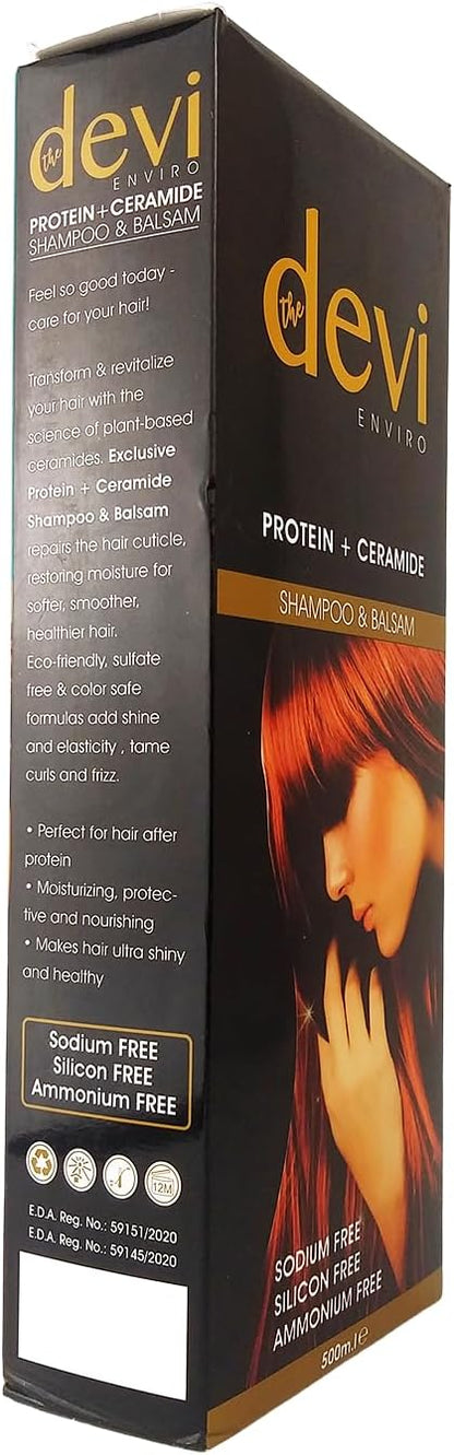 PROTEI + CERAMIDE - SHAMPOO & BALSAM SET - 500ml