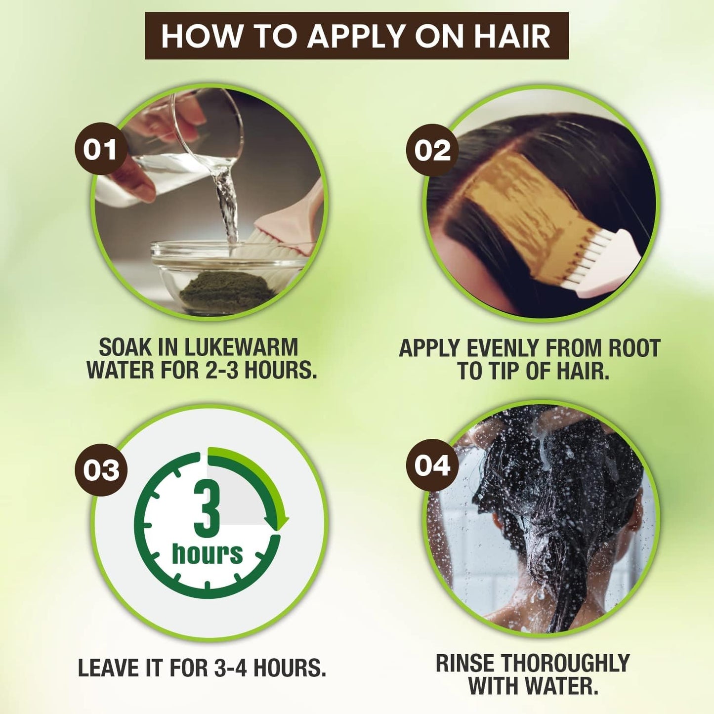 Nupur Henna – 100% Pure Natural Henna for Hair Care – Herbal Hair Treatment 150g