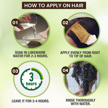 Nupur Henna – 100% Pure Natural Henna for Hair Care – Herbal Hair Treatment 150g
