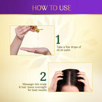 ONION & 7 Seeds Hair Oil With Nourish Tube Makes Hair Longer & Shinier Silicone & Paraben Free 280 ml