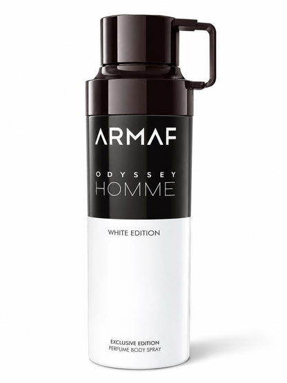 Odyssey Homme White Edition Perfume Body Spray for Men, 200ml
