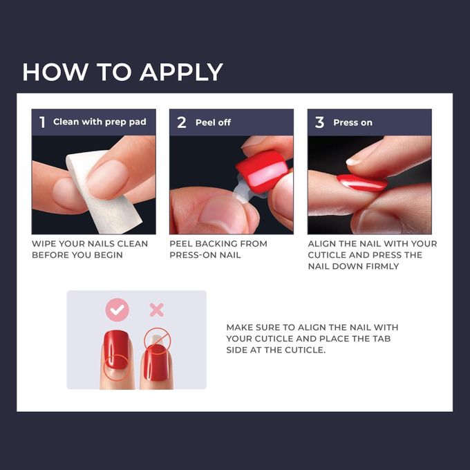 Kiss imPRESS Press-On Manicure KIM019C HEELS 30 Nails