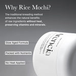 Arencia Black Tea Rice Mochi Cleanser Deep Pore Cleansing Gentle Foaming Wash - 120g
