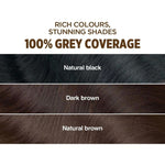 Godrej NEW expert - rich creme - with aloe vera - creme hair colour - dark brown 4.06 - creme colour 50g - lotion developer 50ml
