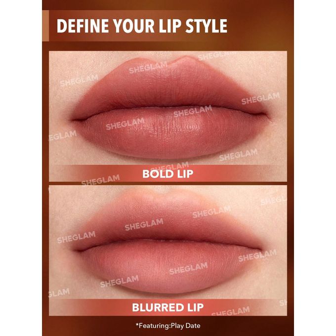 SHEGLAM GLAM Soft Haze Lip Blur-Play Date 2.6g