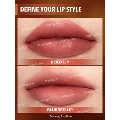 SHEGLAM GLAM Soft Haze Lip Blur-Play Date 2.6g