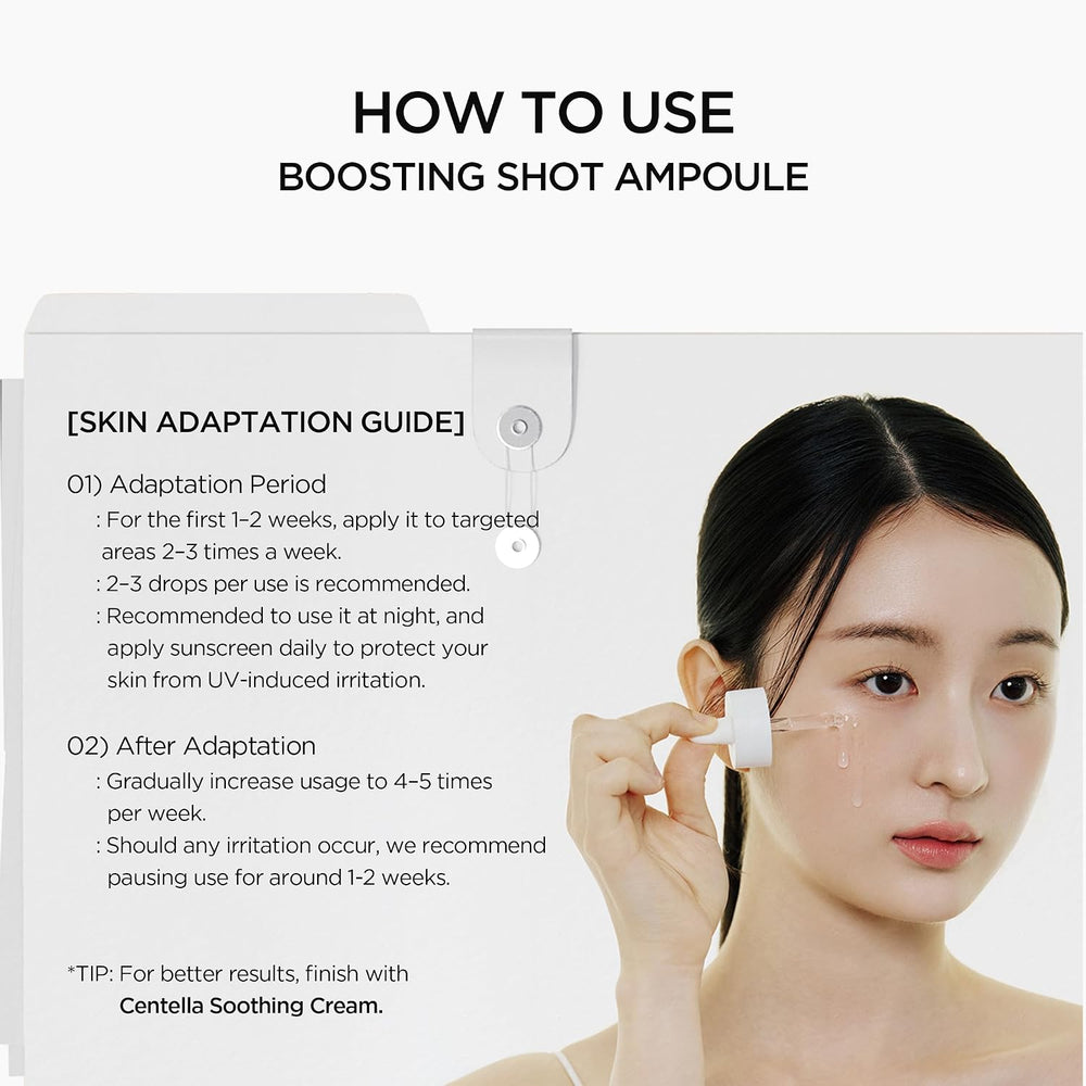 Madagascar Centella Niacinamide 10 Boosting Shot Ampoule – Facial Serum – 30 ml