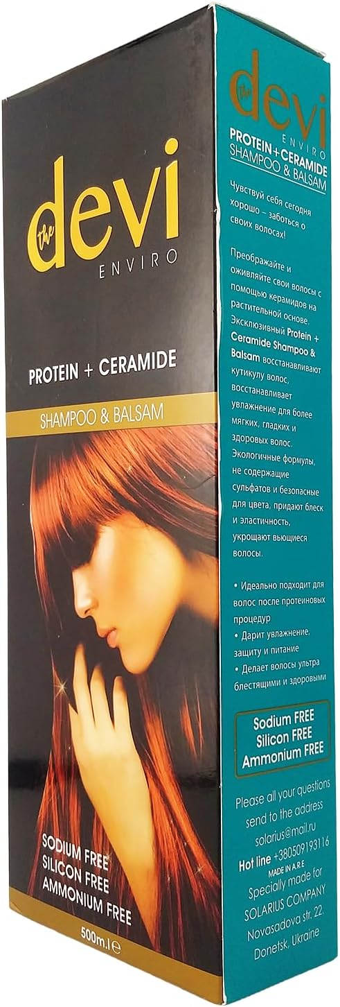 PROTEI + CERAMIDE - SHAMPOO & BALSAM SET - 500ml