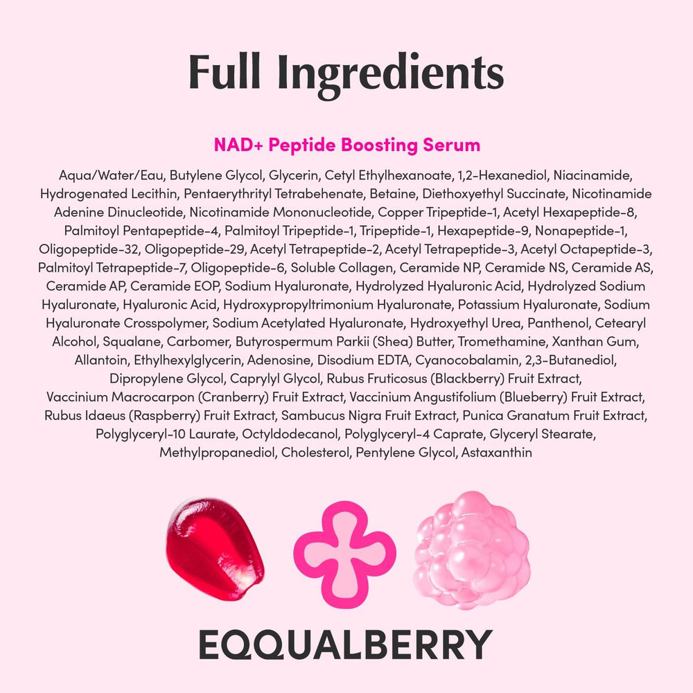 LUSH BLUSH NAD+ PEPTIDE BOOSTING Serum 30ml