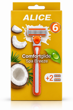ALICE Comfortglide Spa Breeze Coconut Razor
