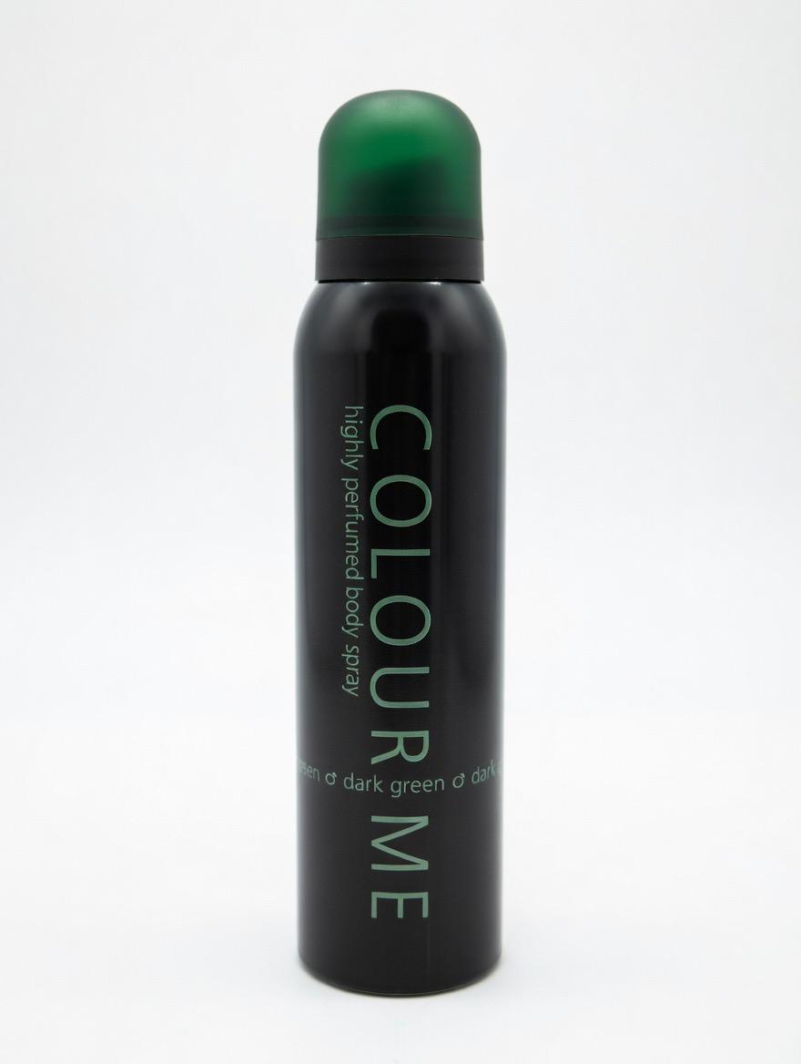 highly perfumed body spray dark green for men 150ml