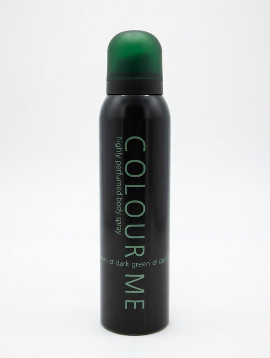 highly perfumed body spray dark green for men 150ml