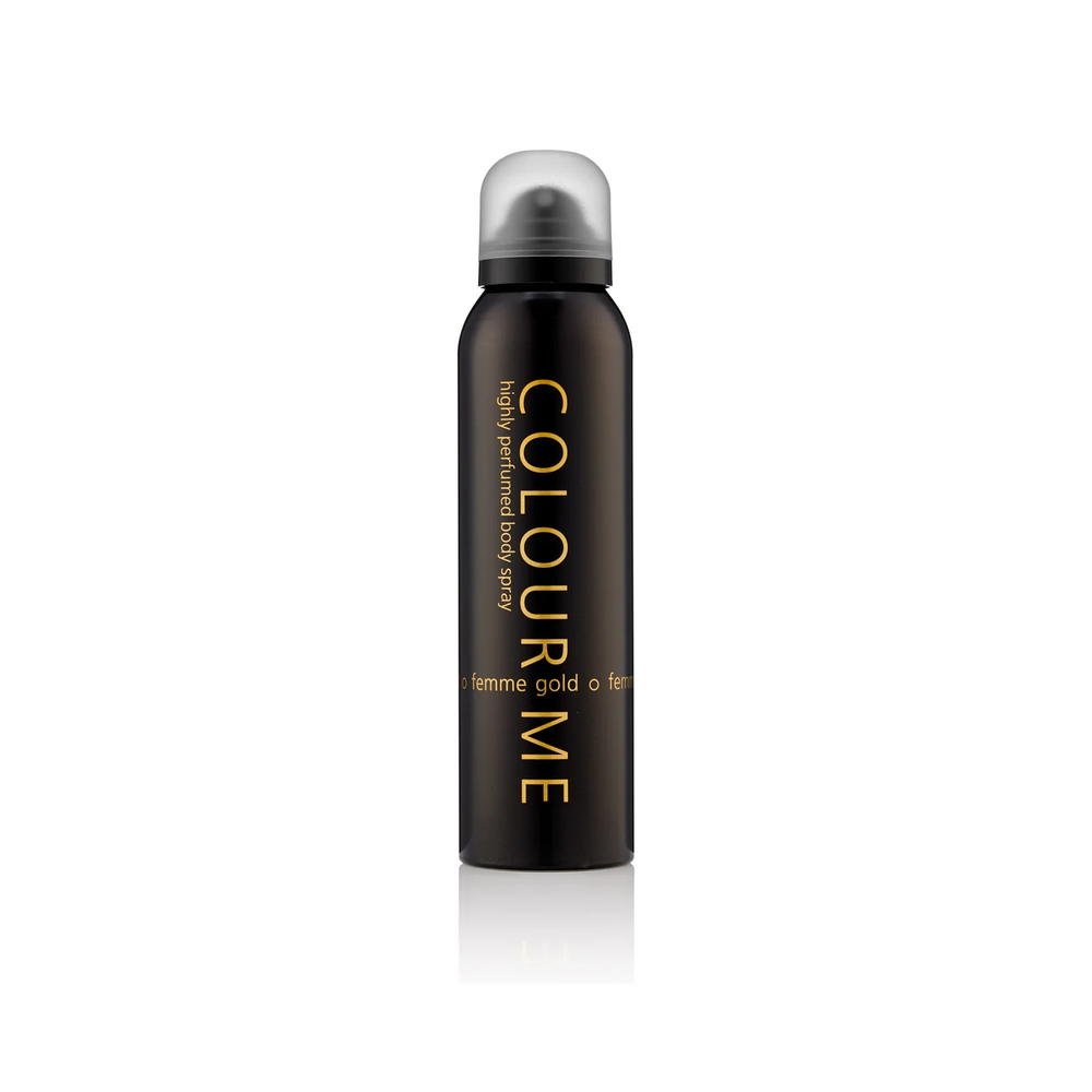 highly perfumed body spray femme gold for women 150ml