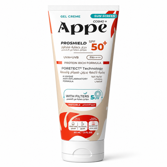 COSMO Appe Gel Sunscreen Pro Shield SPF 50+ 60ml
