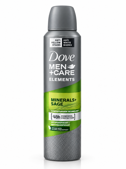 DOVE MEN+CARE MINERALS + SAGE 250ML