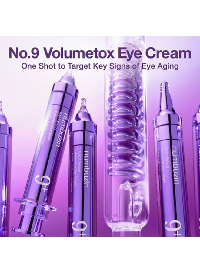 No.9 NAD+ Retinol Volumetox Eye Cream 10ml