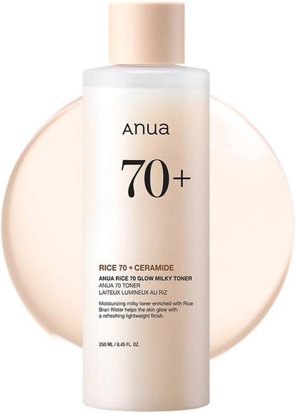 Anua RICE 70 GLOW MILKY TONER 250ml