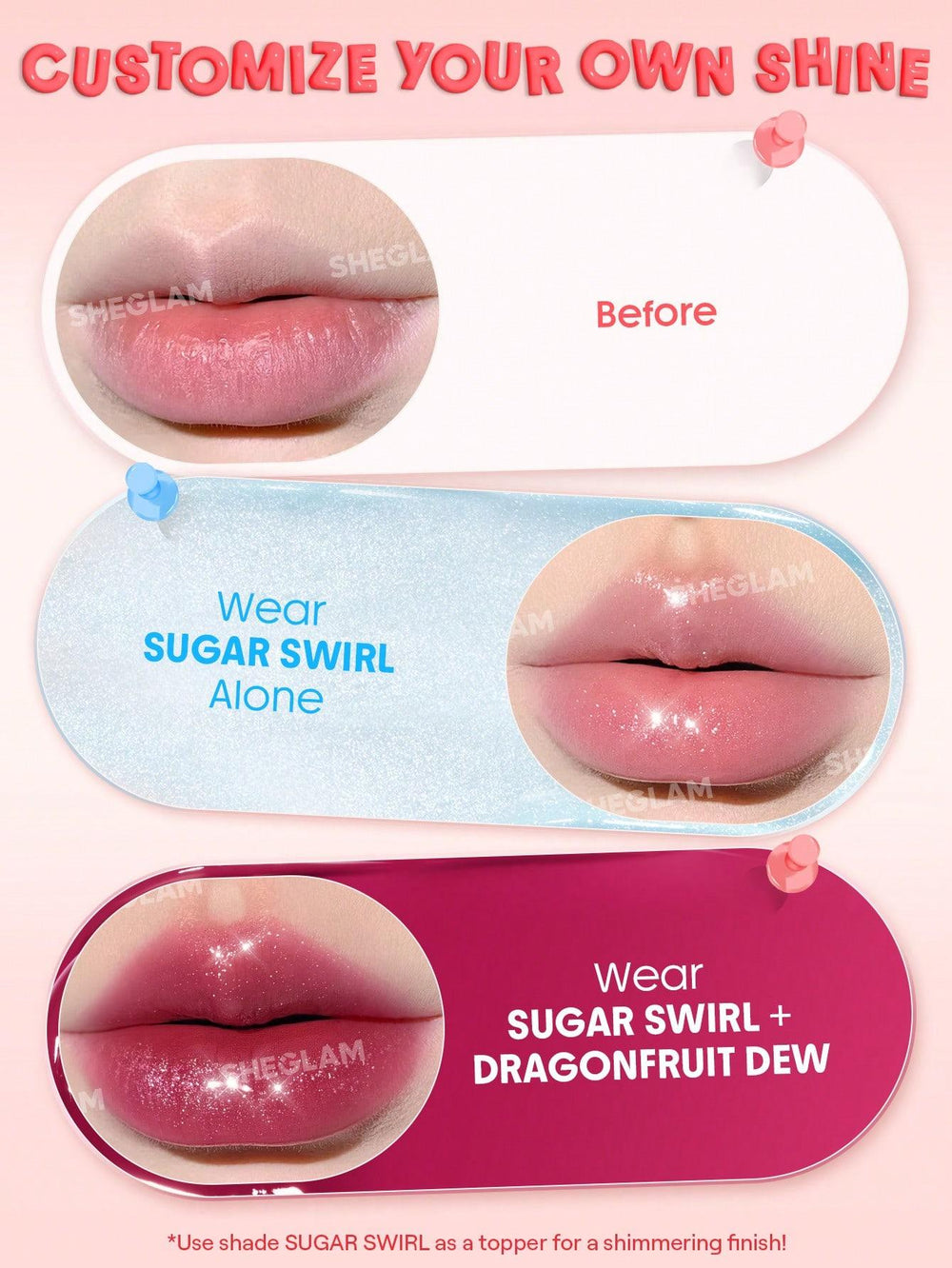 Sheglam Hydra Jelly Pocket Lip Jam-Watermelon Whirl