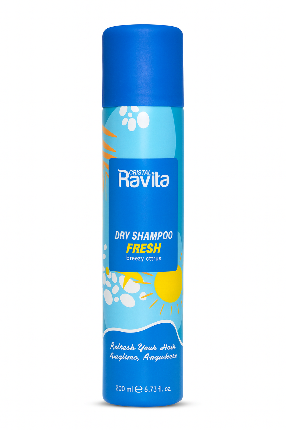 Ravita DRY SHAMPOO FRESH breezy citrus Refresh Your Hair 200 ml