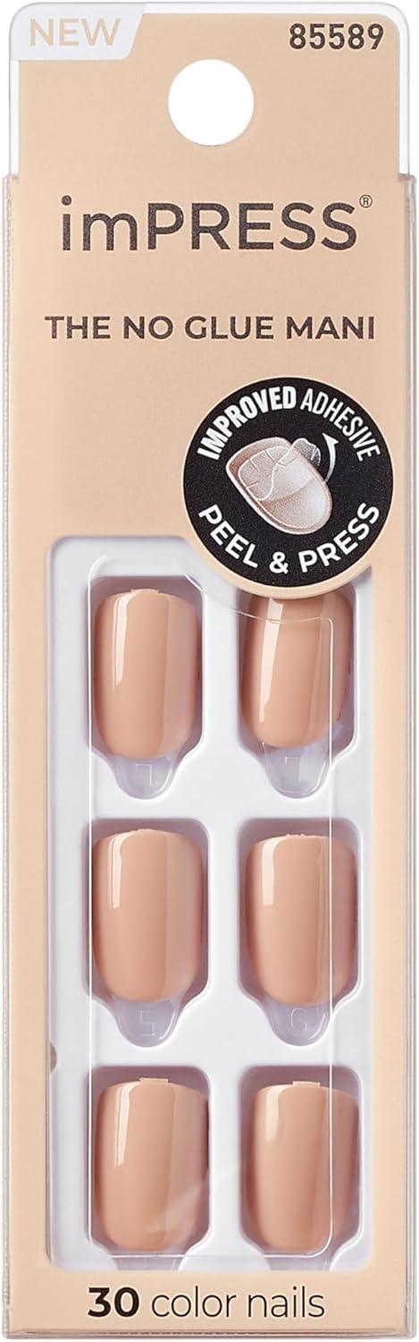 imPRESS COLOR PRESS-ON MANICURE IMC26C Latte 30 nails