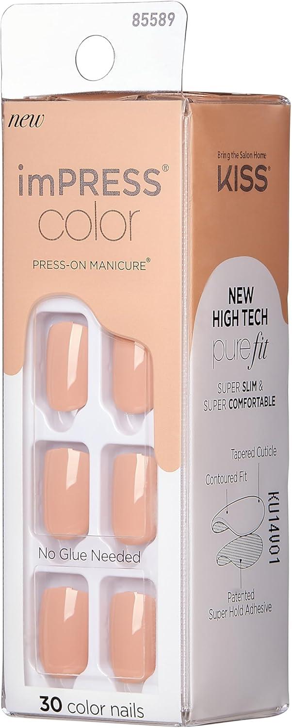 imPRESS COLOR PRESS-ON MANICURE IMC26C Latte 30 nails