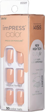 imPRESS COLOR PRESS-ON MANICURE IMC26C Latte 30 nails