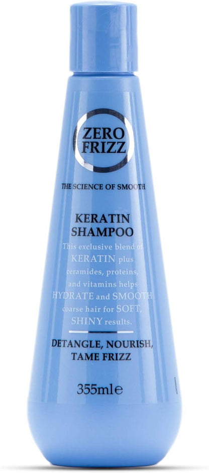 Keratin Shampoo for Frizzy Hair - 355 ml