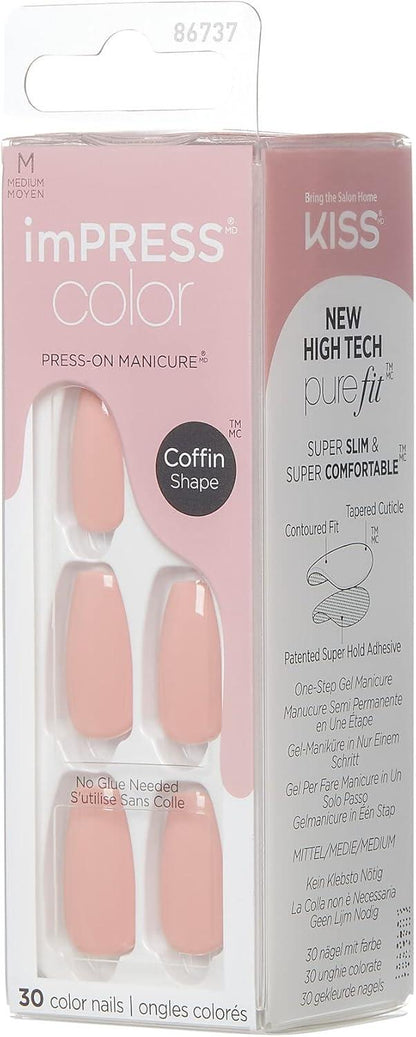 imPRESS THE NO GLUE MANI IMC504C SUMPTUOUS 30 Nails
