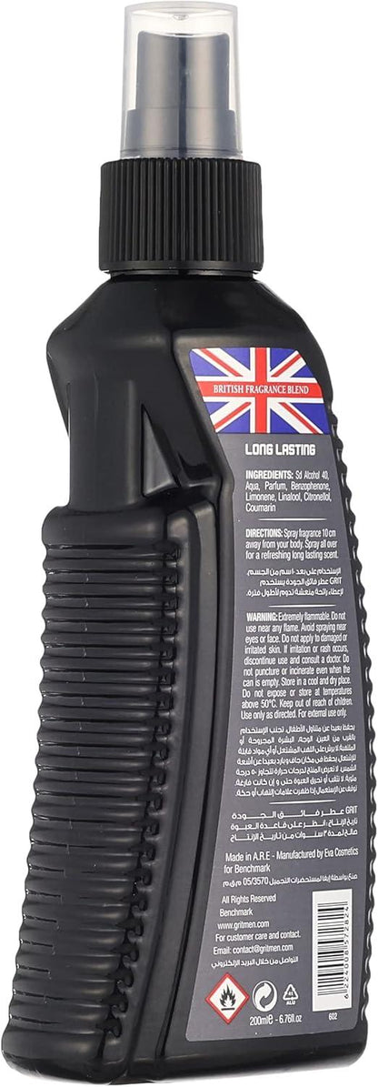 MEN WARRIOR PREMIUM FRAGRANCE SPRAY 200ml